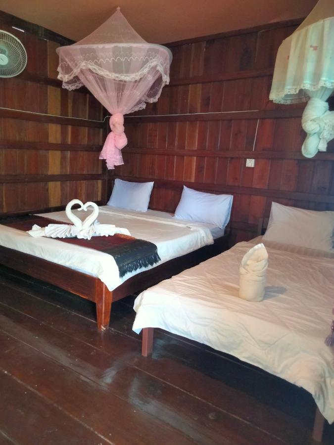 Riverside Bungalow Ban Dondét Dış mekan fotoğraf