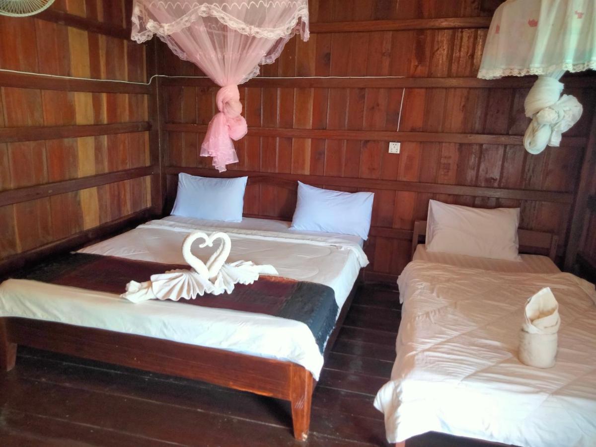 Riverside Bungalow Ban Dondét Dış mekan fotoğraf