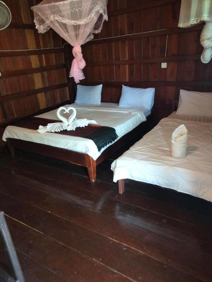 Riverside Bungalow Ban Dondét Dış mekan fotoğraf