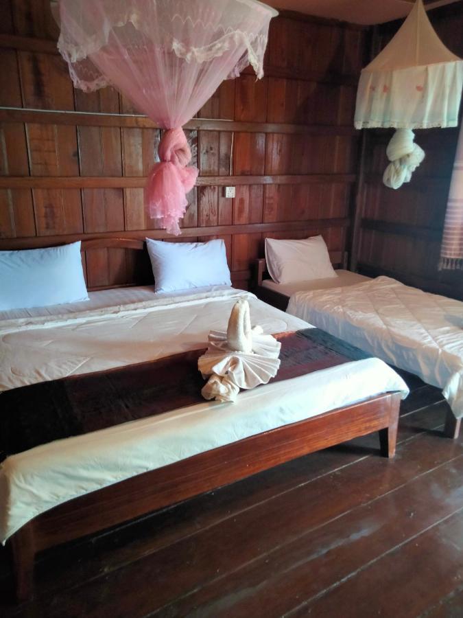 Riverside Bungalow Ban Dondét Dış mekan fotoğraf
